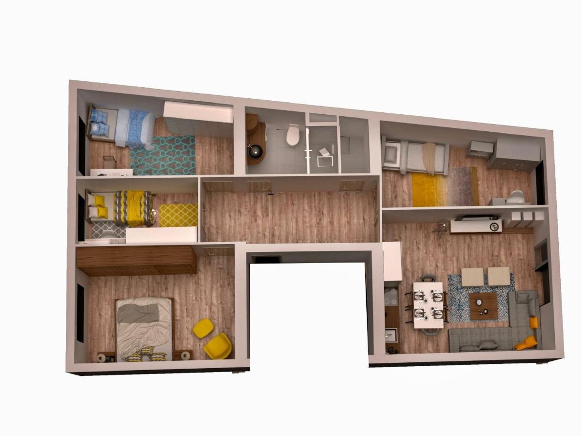 וינה Spacious Apartment With Terrace מראה חיצוני תמונה